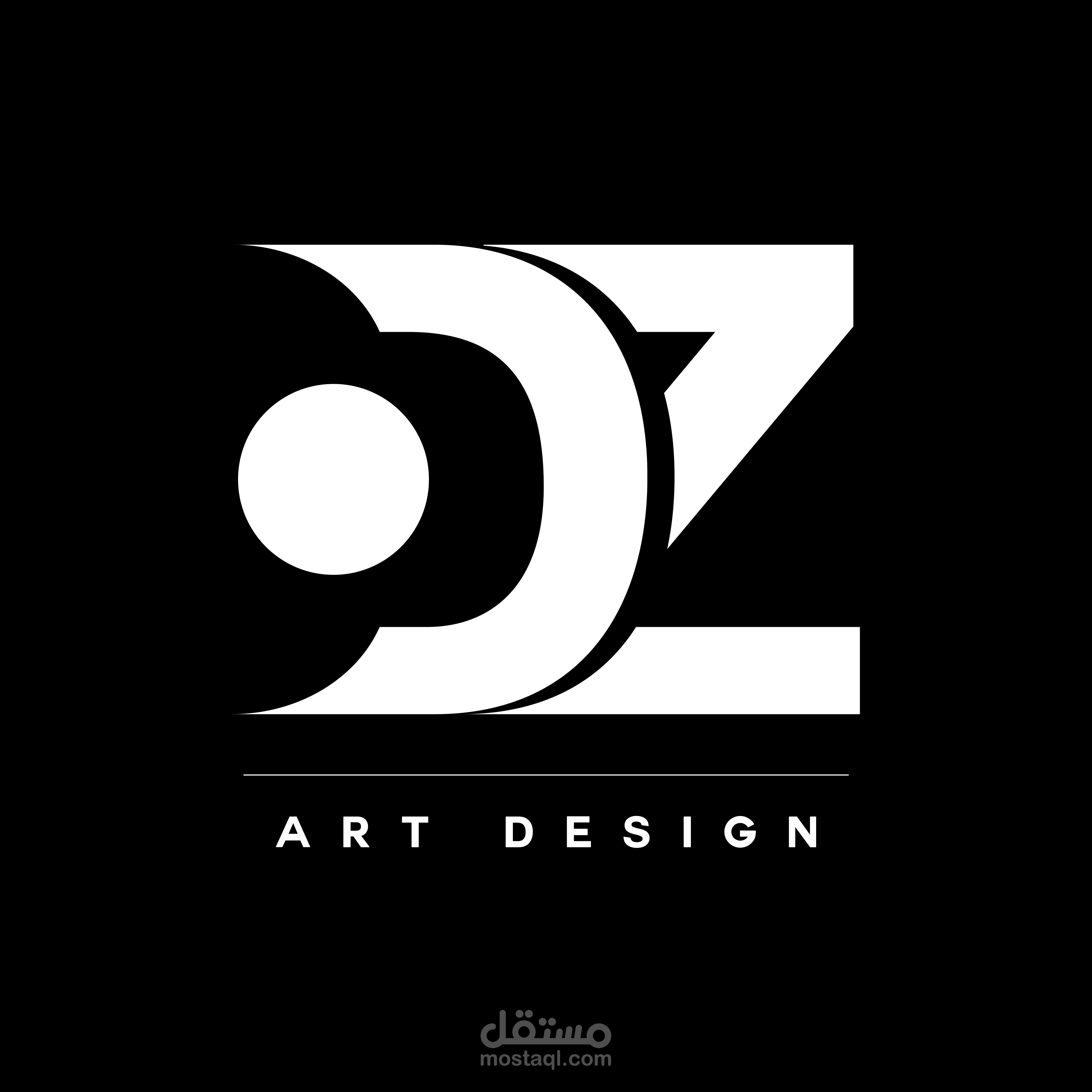 شعار شركة DZ art design