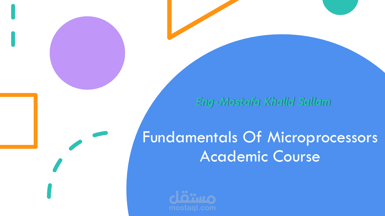 Academic course in Fundamentals of Microprocessors (Before mid-term)