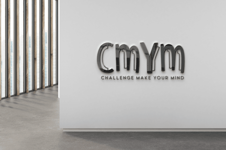 لوجو وهوية بصرية لعيادة اسنان CMYM