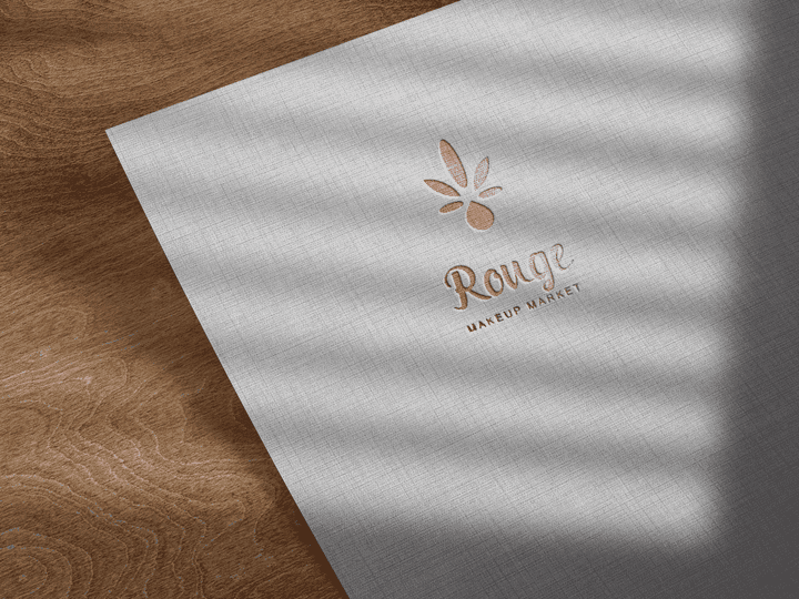 شعار روج براند تجميل Logo for rouge brand