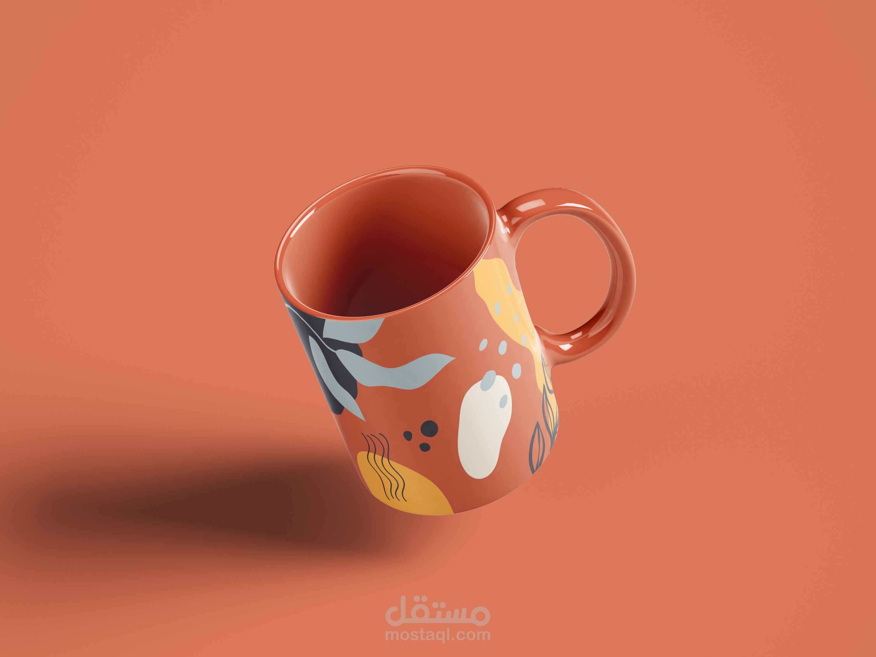 تصميم كوب 3D مزخرف