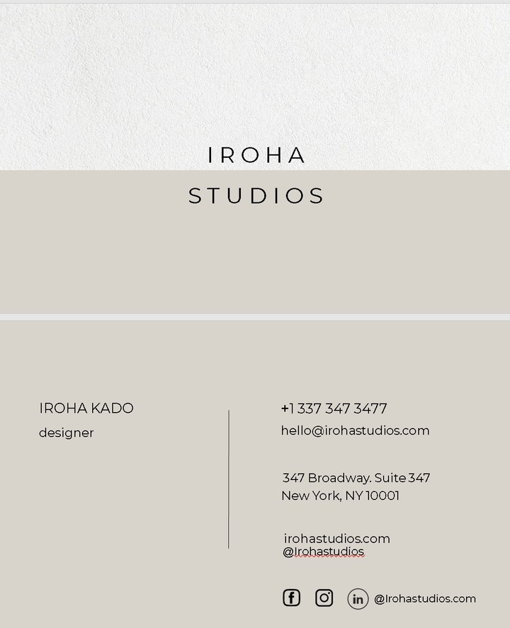 business card