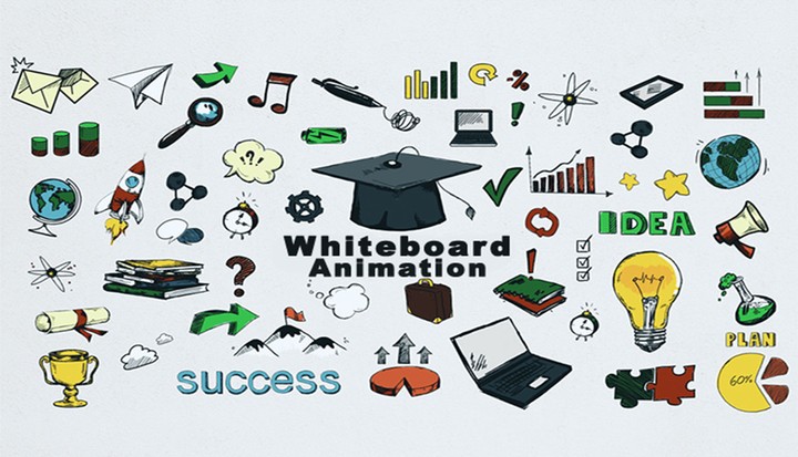 انشاء فيديوهات وايت بورد احترافية Whiteboard animation
