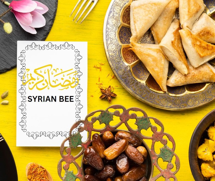 syrian bee restaurant socila media designs