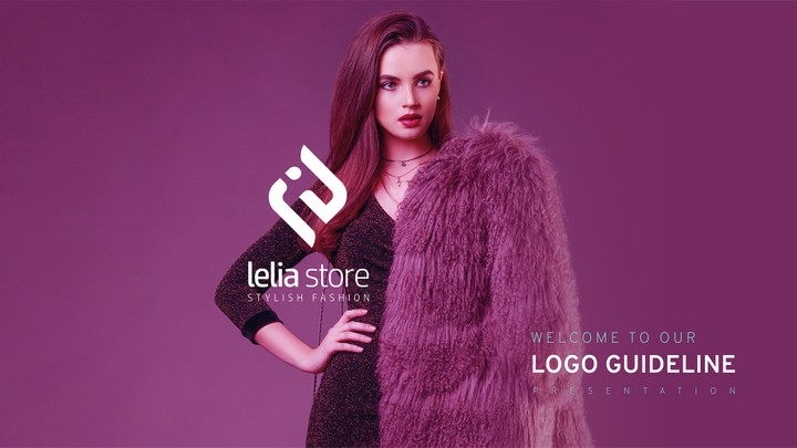 تصميم براند لشركة Lelia Store