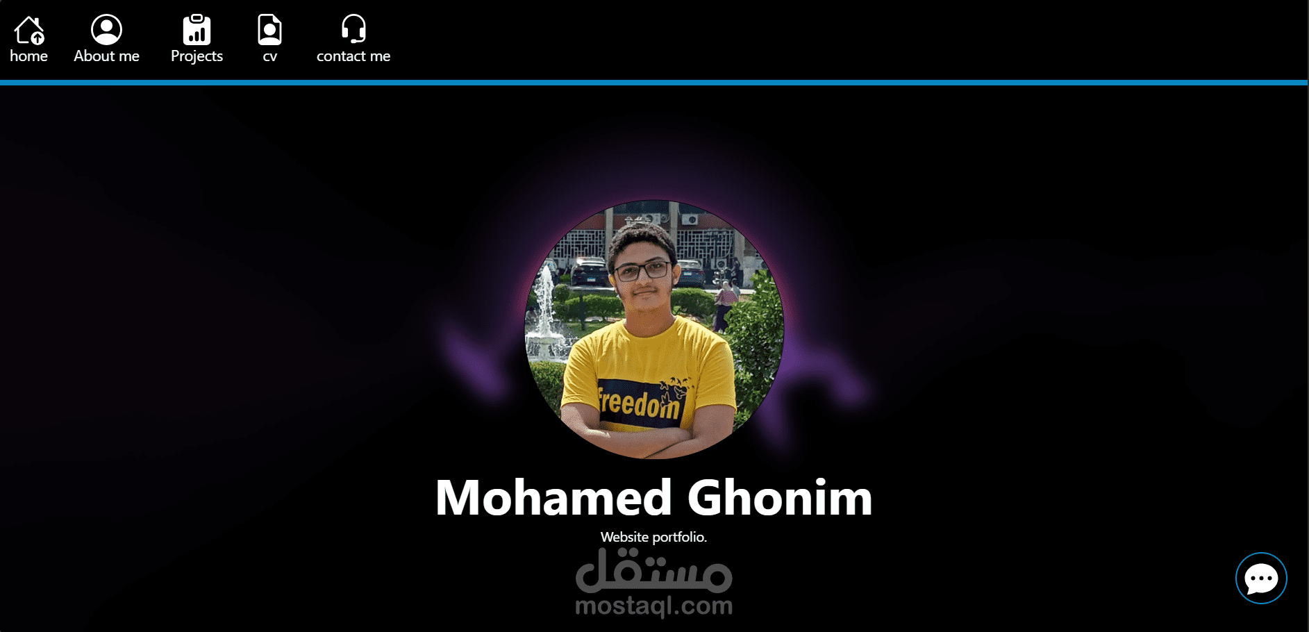 Mohamed Ghonim portfolio project