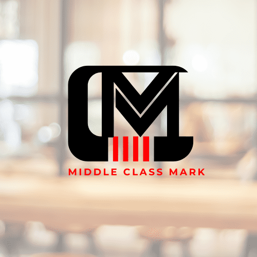 تصميم هوية بصرية لشركة Middle Class Mark