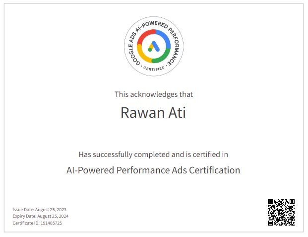 AI-Powered Performance Ads Certification