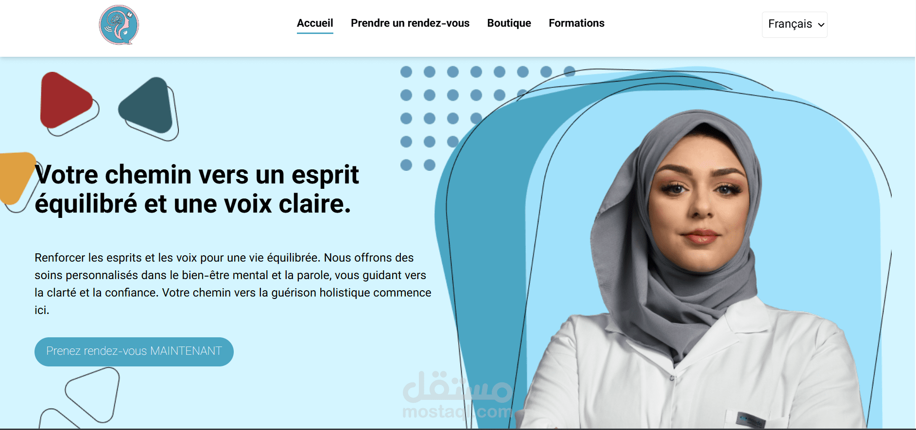منصة Laib Clinic – نظام حجز مواعيد ومتجر إلكتروني (MERN Stack)