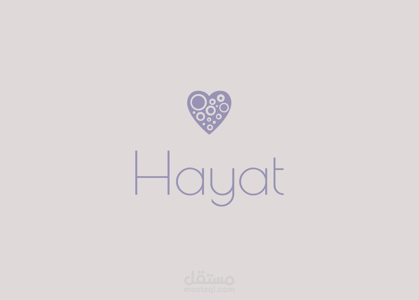 تصميم لوغو hayat