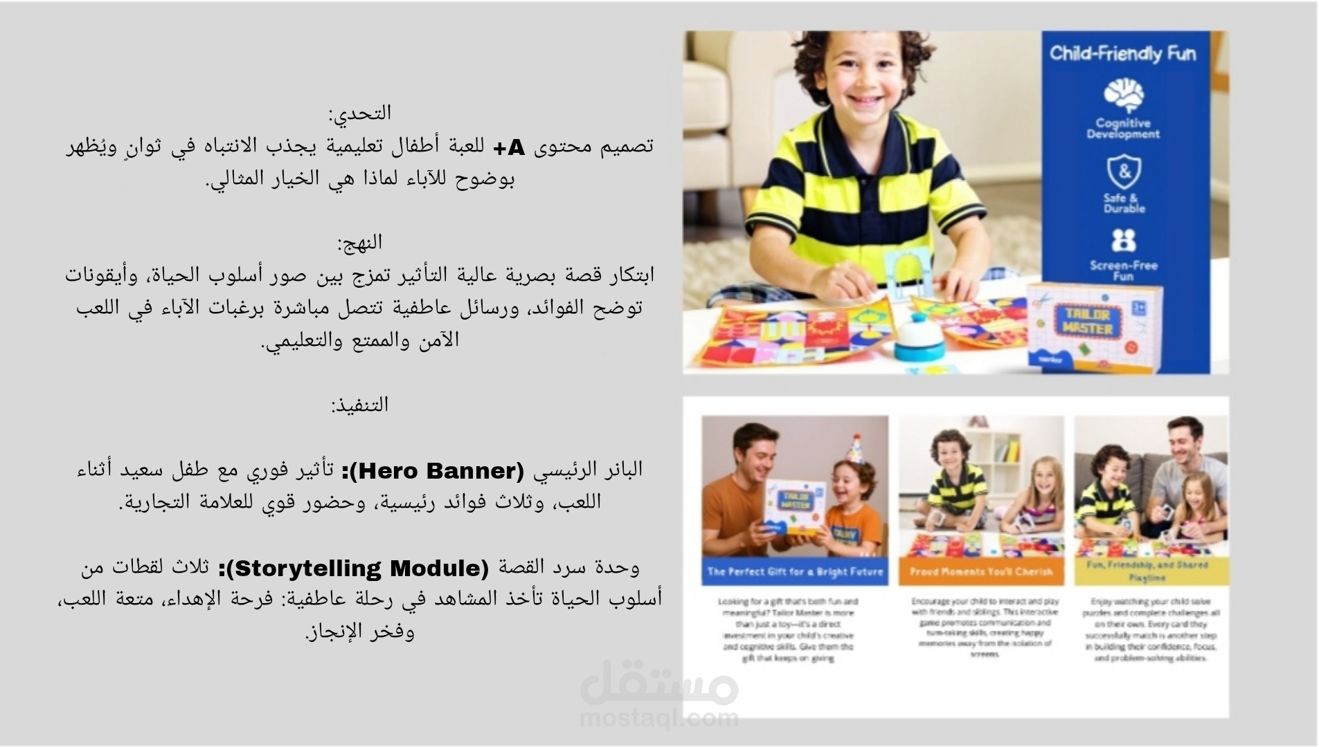 متخصص في محتوى A+ من الألف إلى الياء: من الاستراتيجية وكتابة النصوص إلى التصميم النهائي