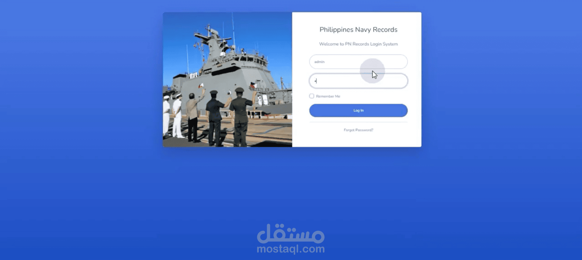 Develop web management software Establish IT infrastructure in PH Navy ...