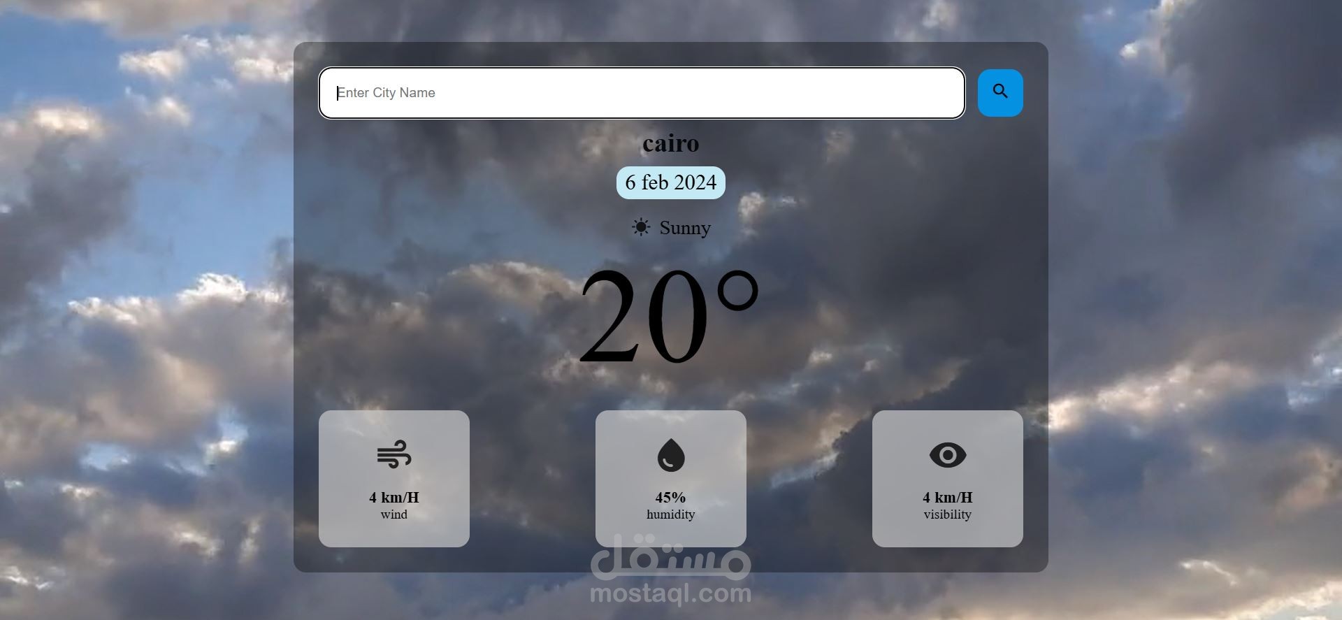 Weather app
