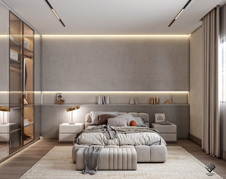 Modern bedroom