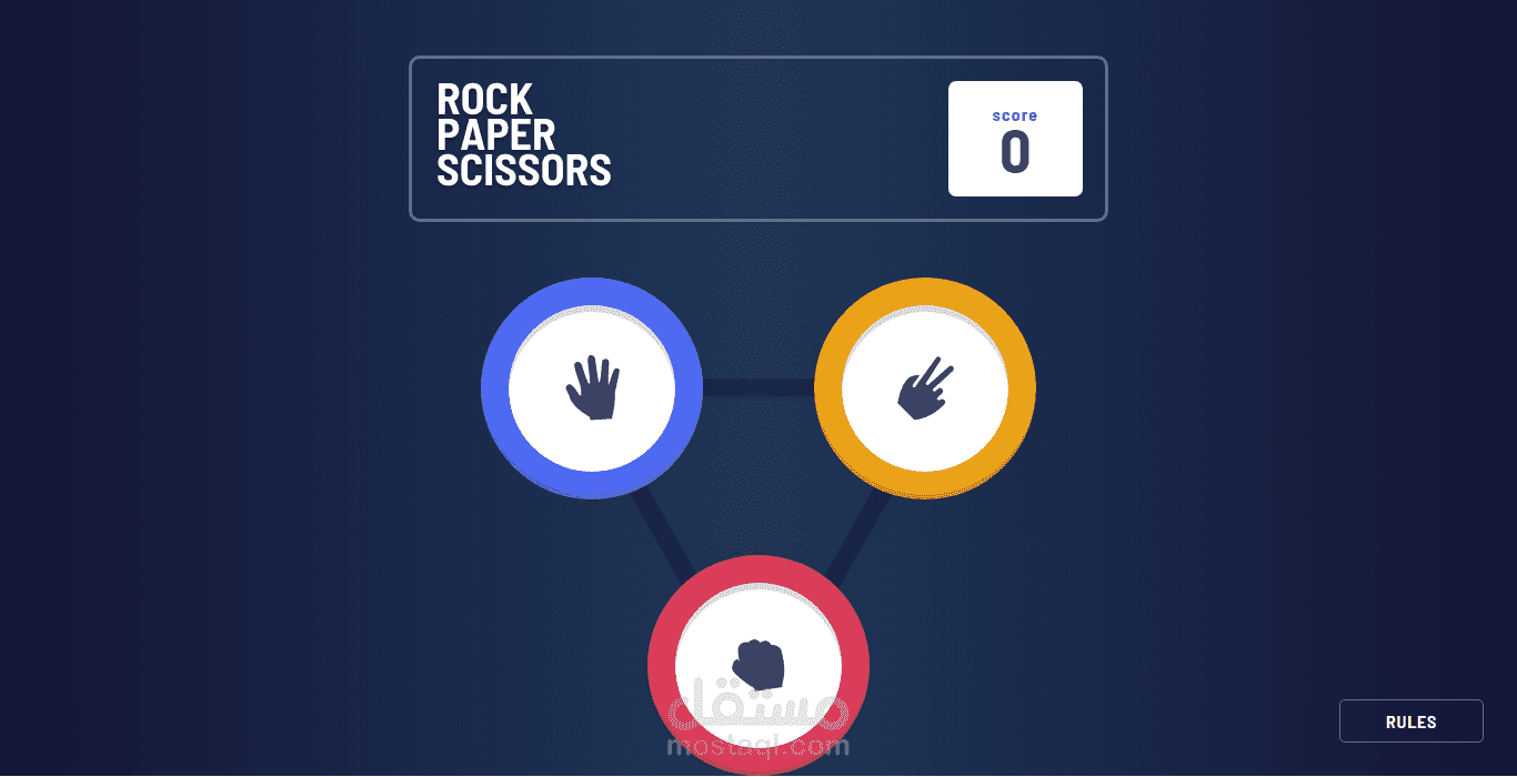 rock-paper-scissors game