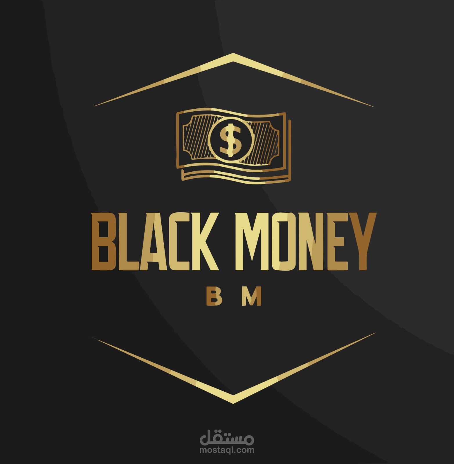 لوجو لشركة black money