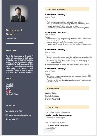 CV TEmplate