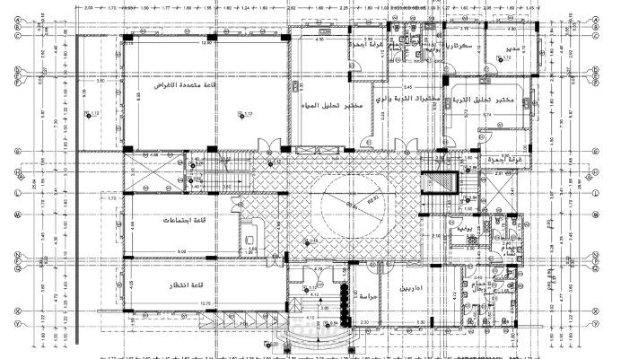 تصميم معماري وجميع المخططات  مبنى المختبرات لوزارة الزراعة