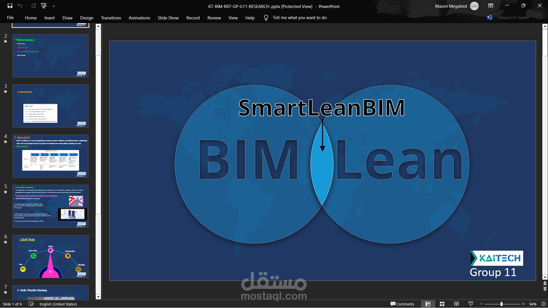 small presentation