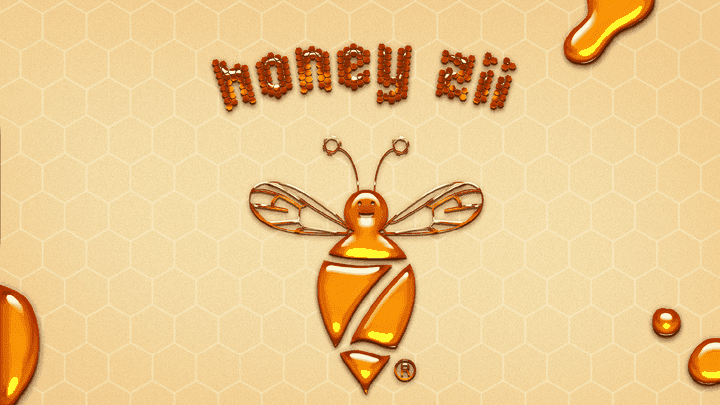 Honey zii Logo design