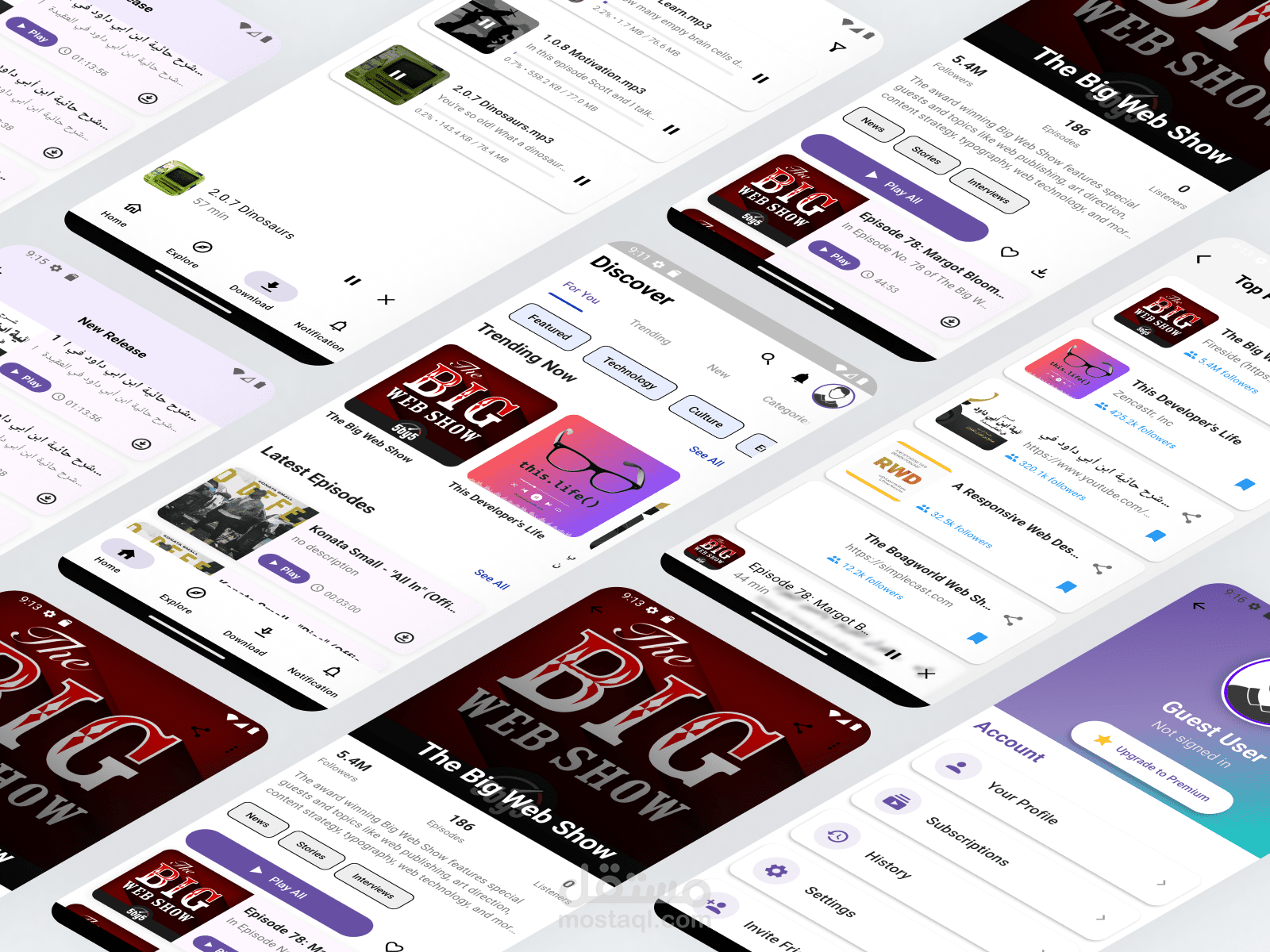 Podcast Application