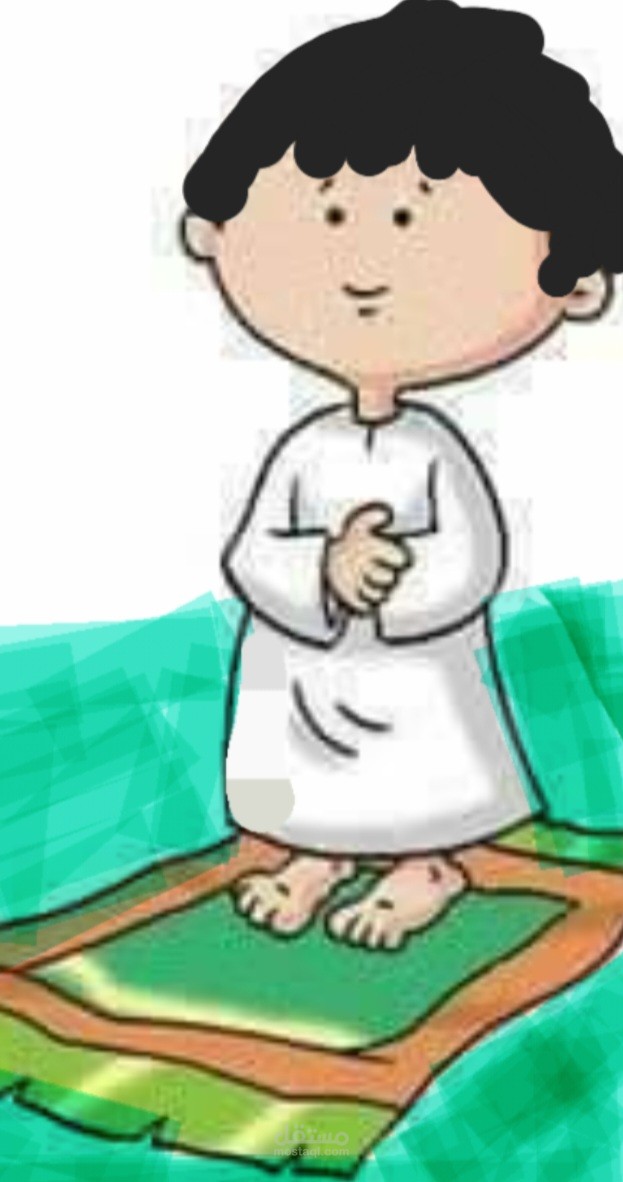 طفل يحب الصلاة