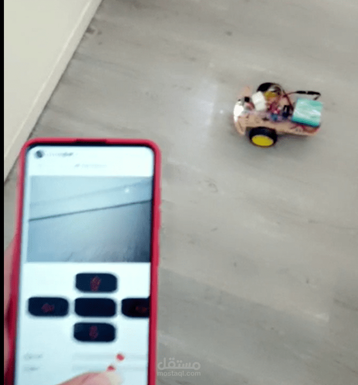 ESP32-CAM Remote Controlled Car Robot