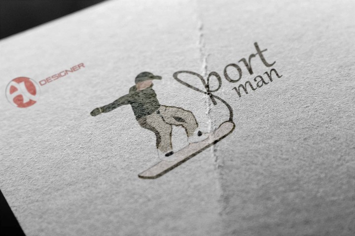 شعار sport man