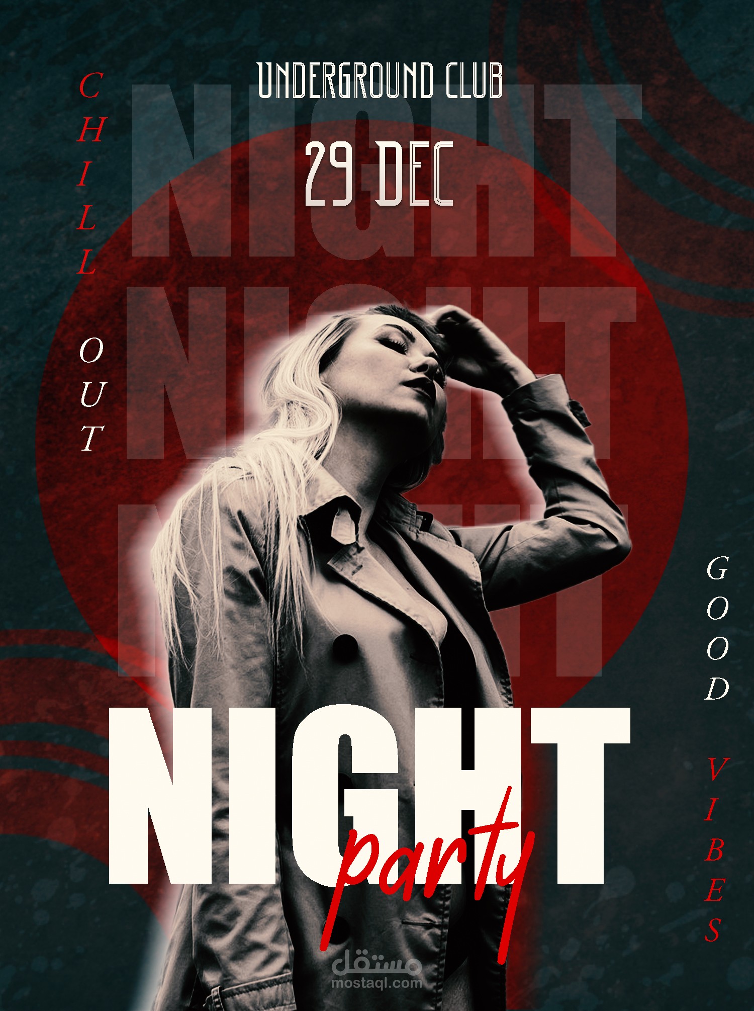 night party flyer