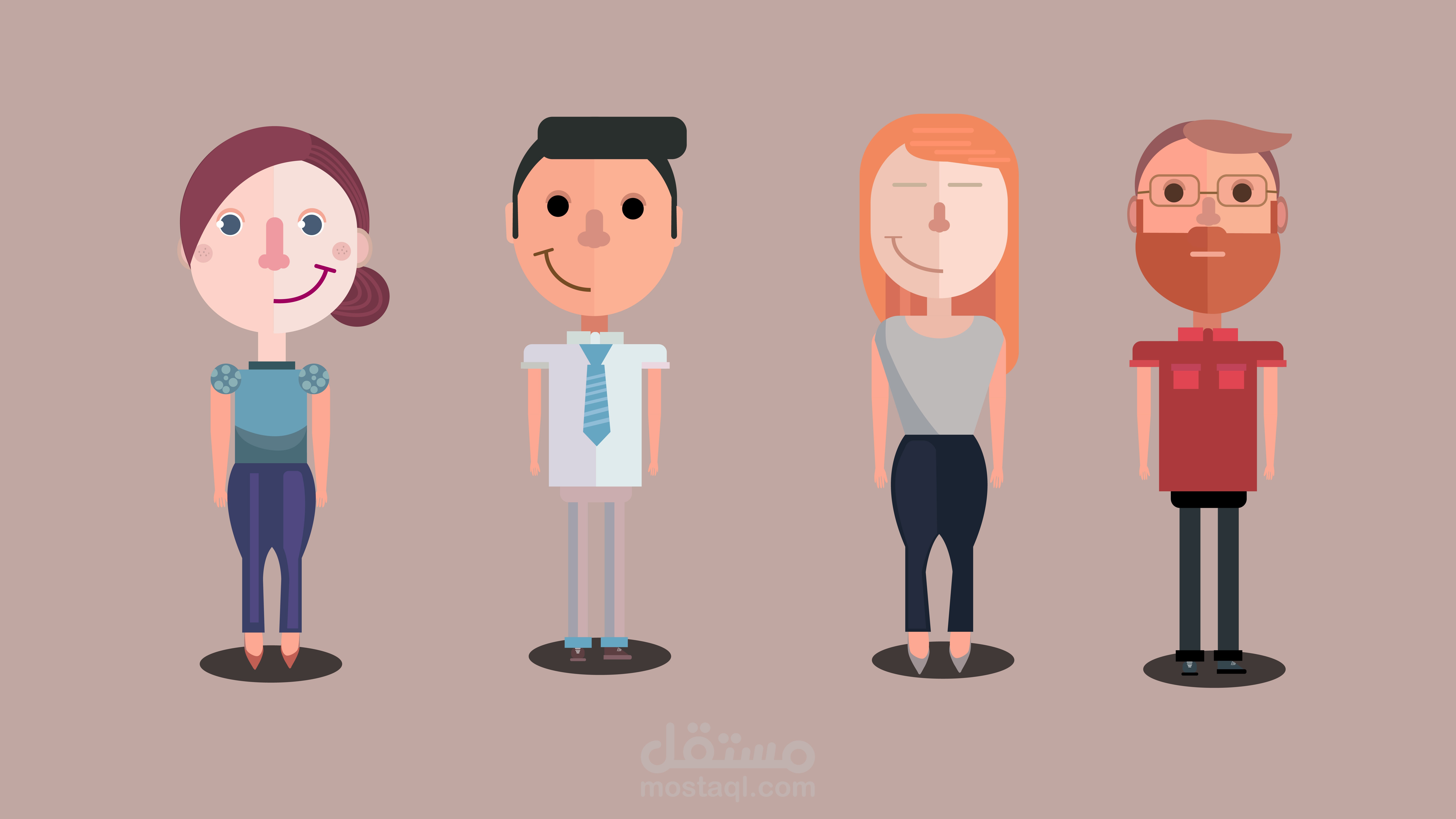 تصميم شخصيات