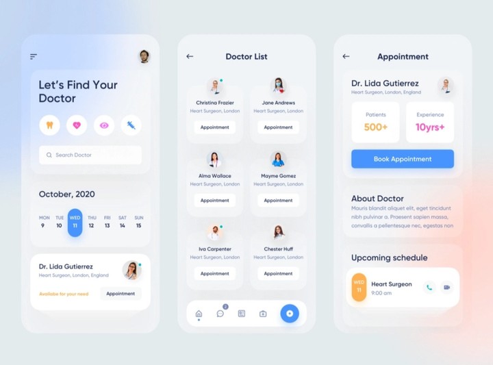 Doctor booking app