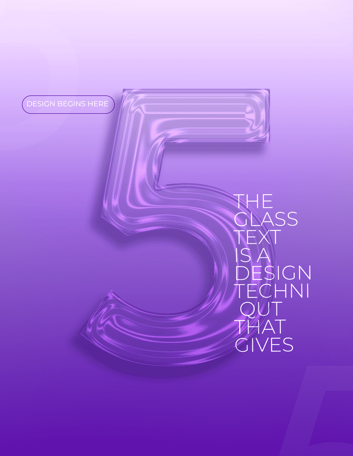 5 number design