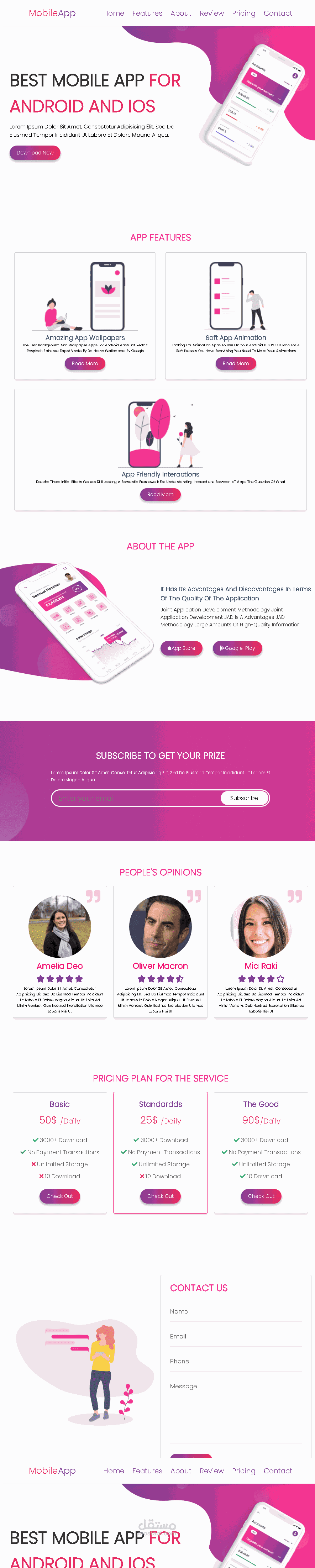 MOBILE APP