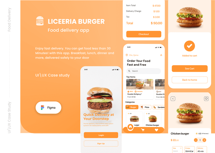 Food delivery app