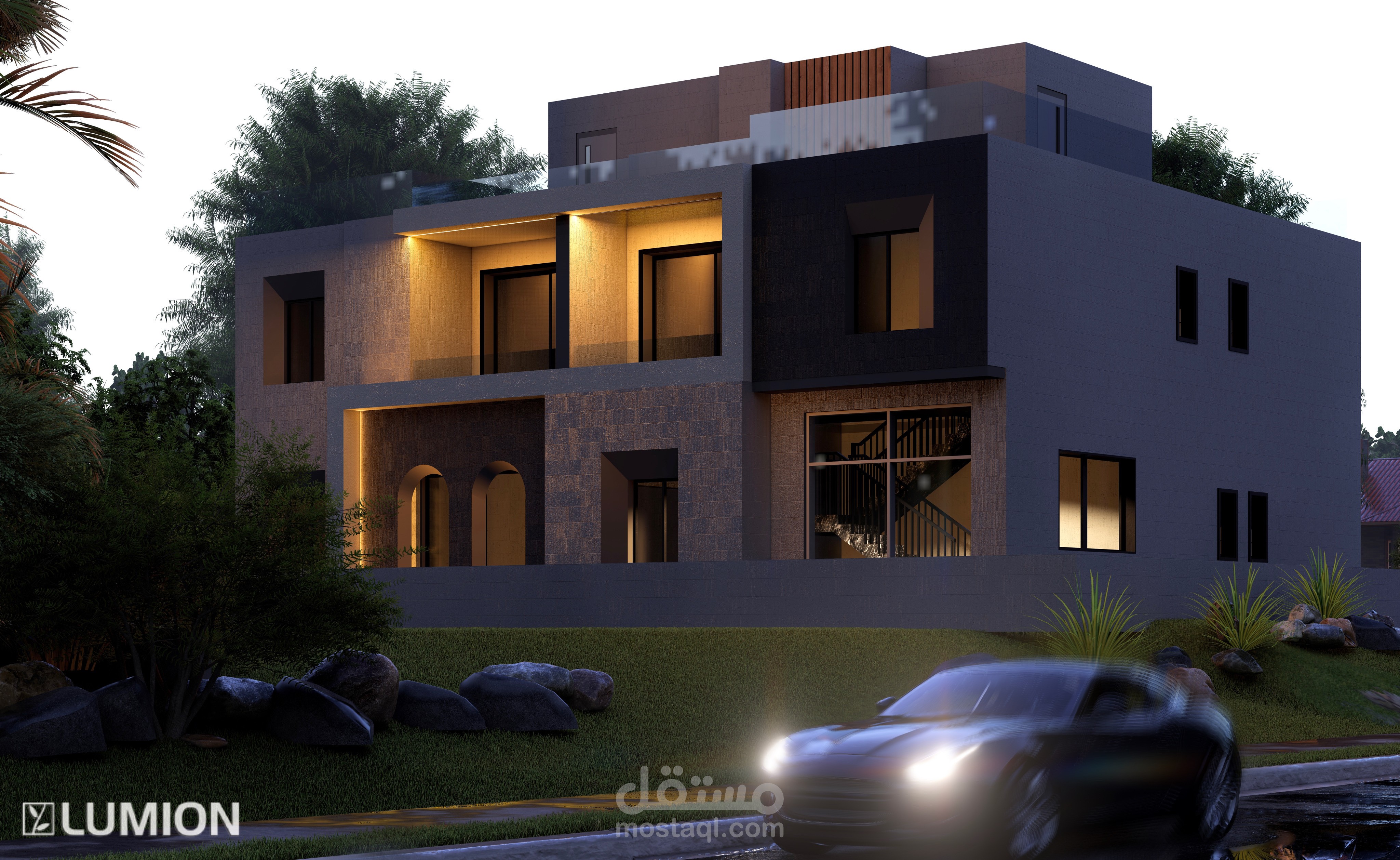 Sodic villa design | مستقل