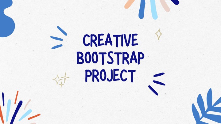 Taste the Creativity BootStrap Project