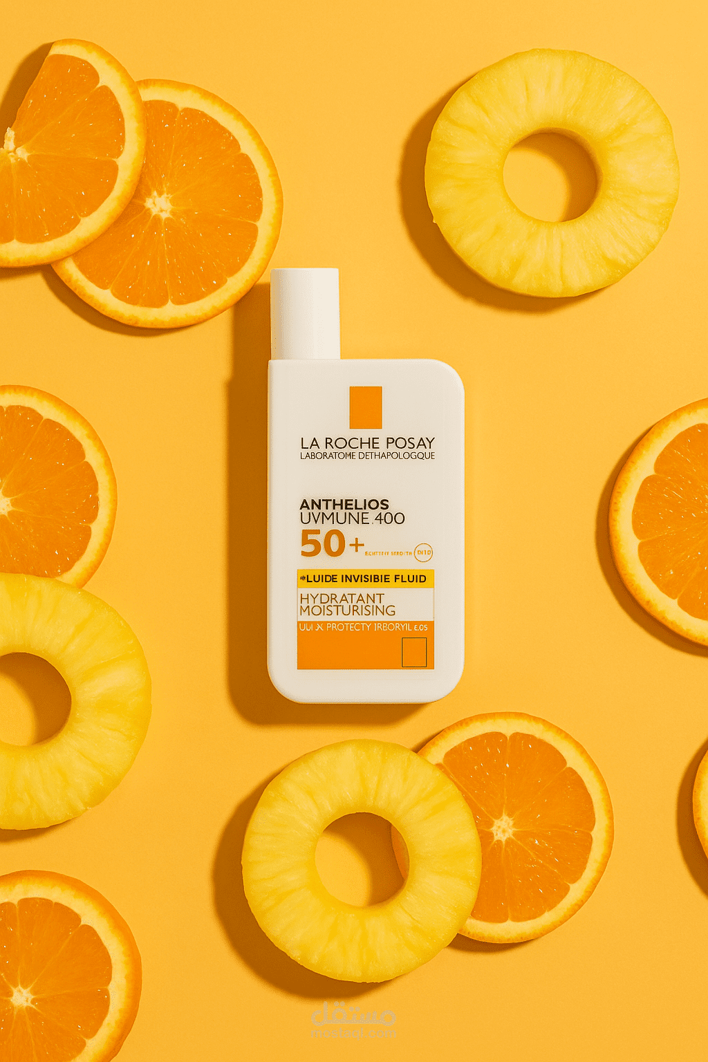 إعداد إعلان ترويجي احترافي لمنتج صن بلوك (La Roche-Posay)