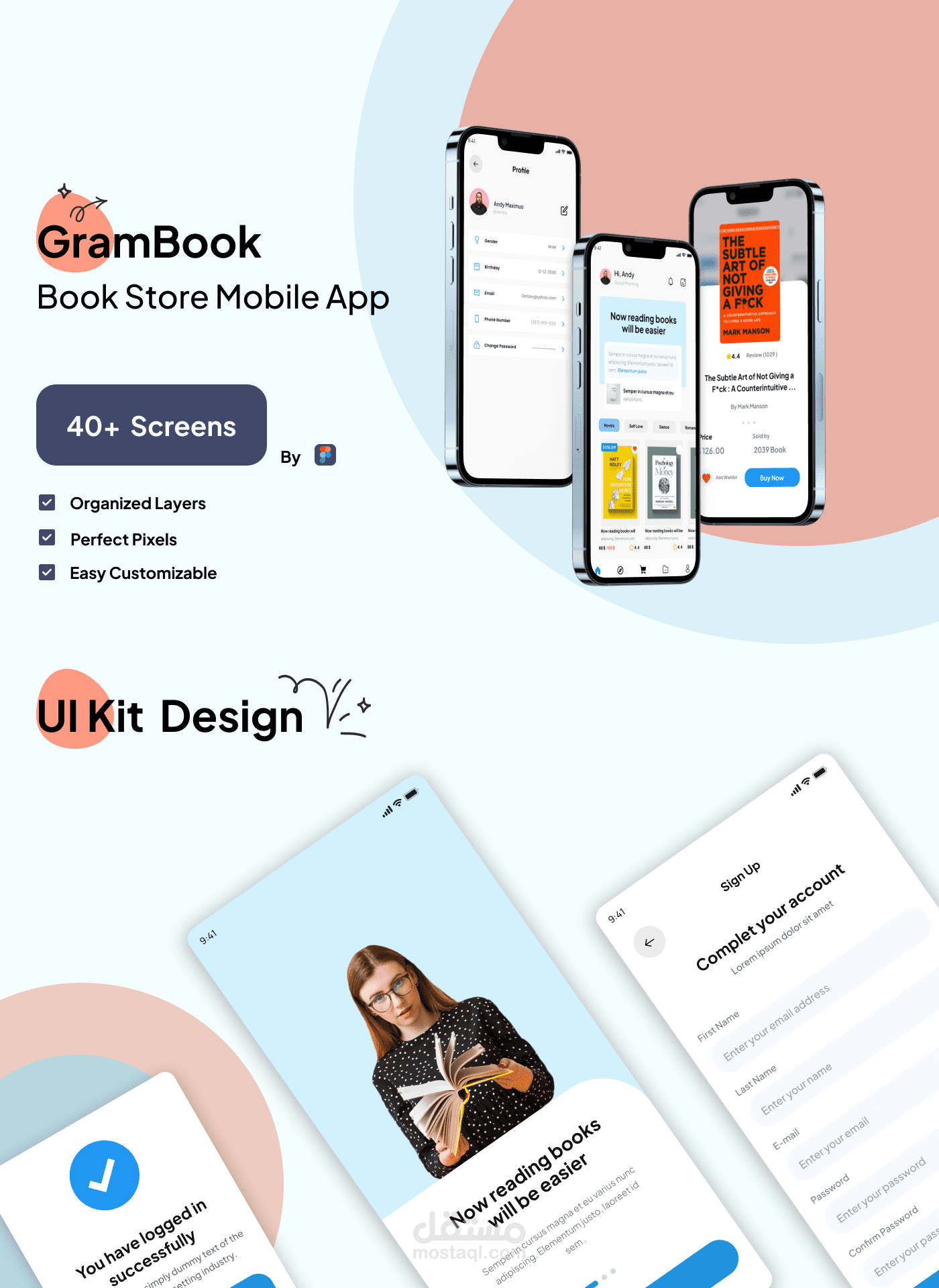 GraamBook mobile app