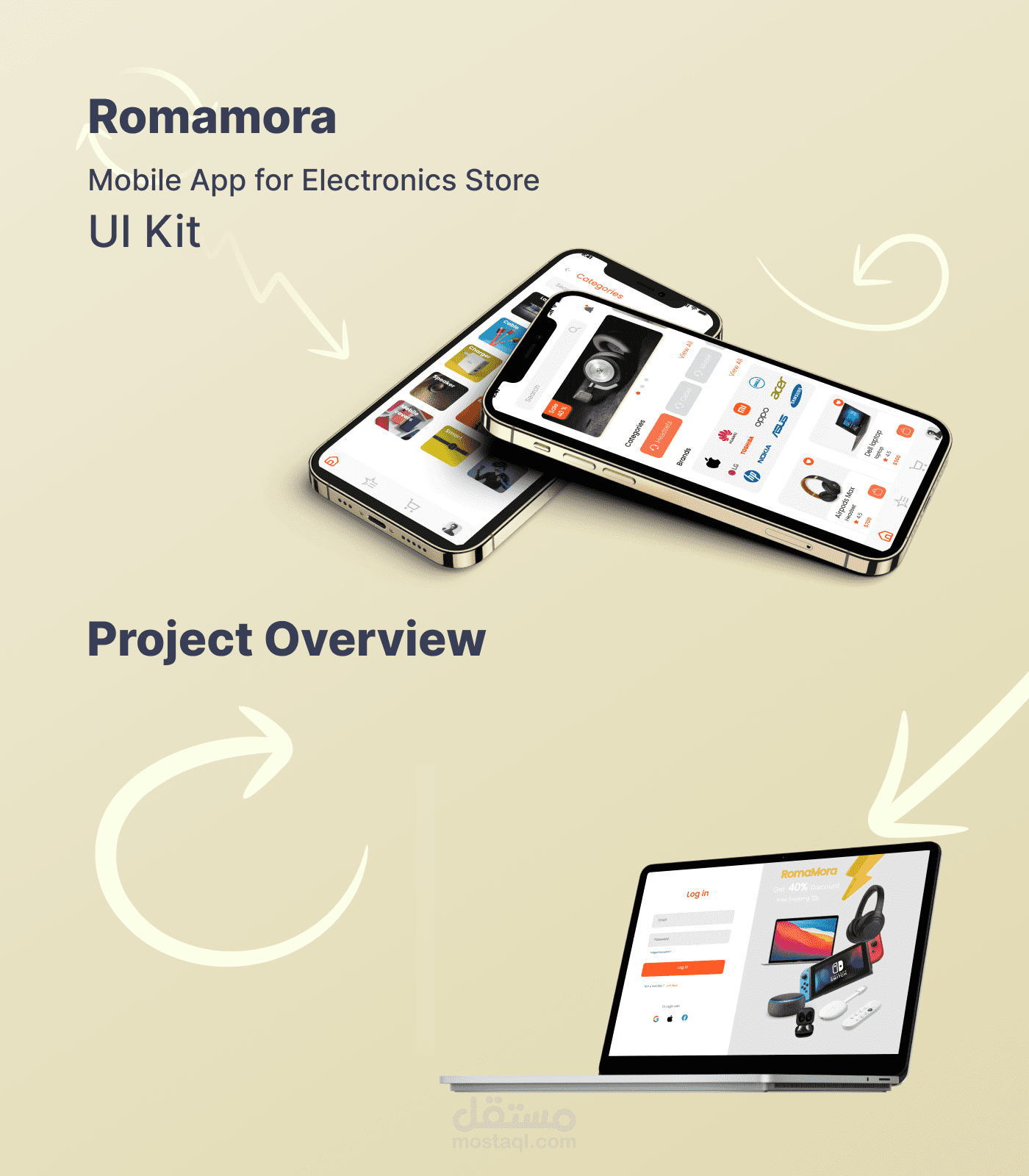 RomaMora Electronic Store Mobile App