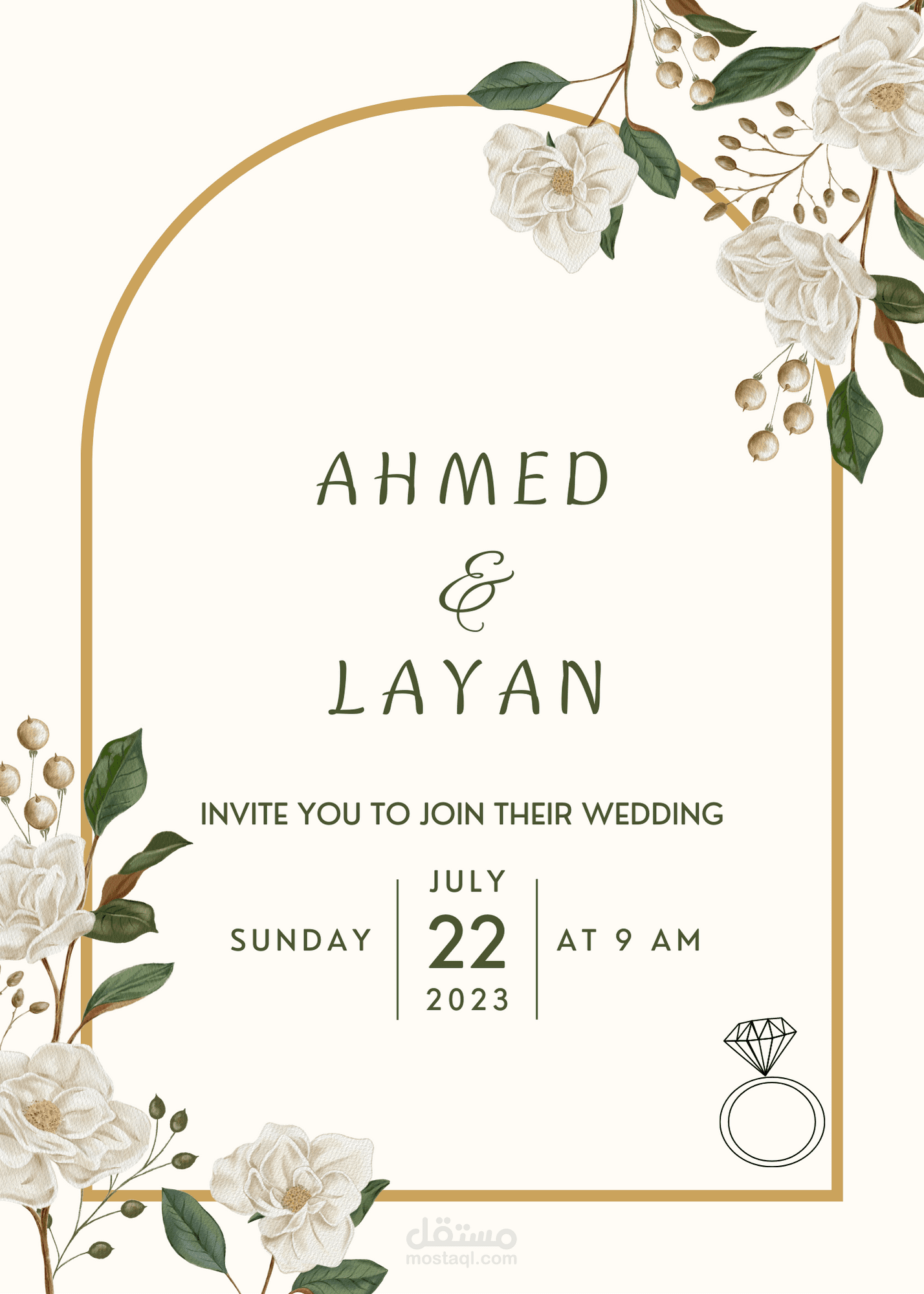 wedding invitation