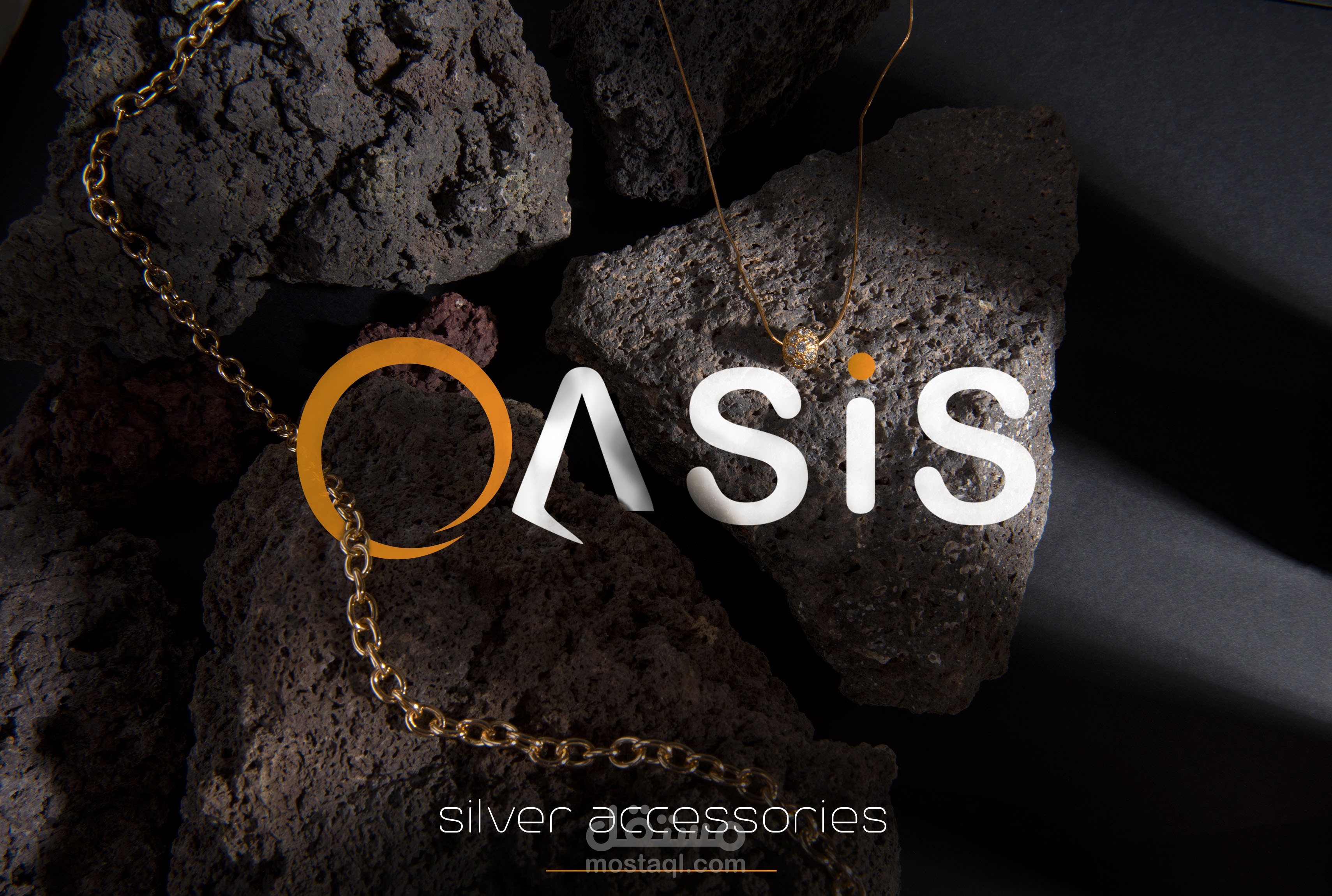 OASIS - Logo Design I Luxury Silver Jewelry Branding