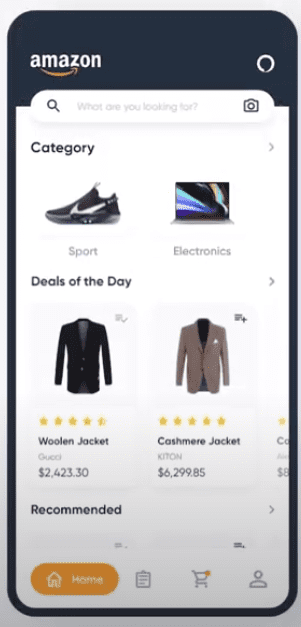 ecommerce android application