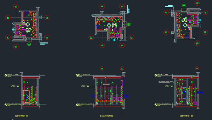 WET AREA - MALE WC