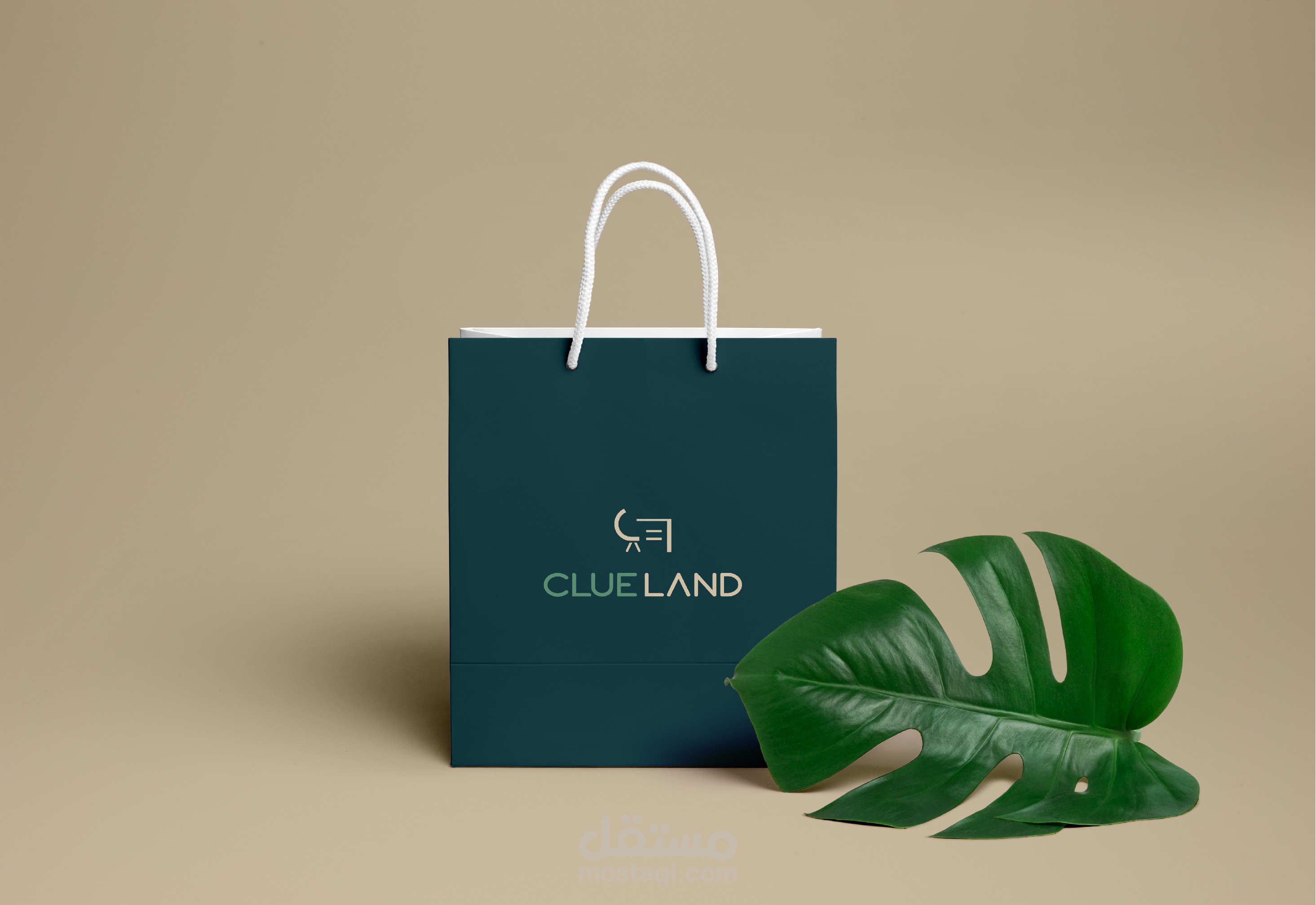 لوجو شركة اثاث مكتبي - CLUE LAND