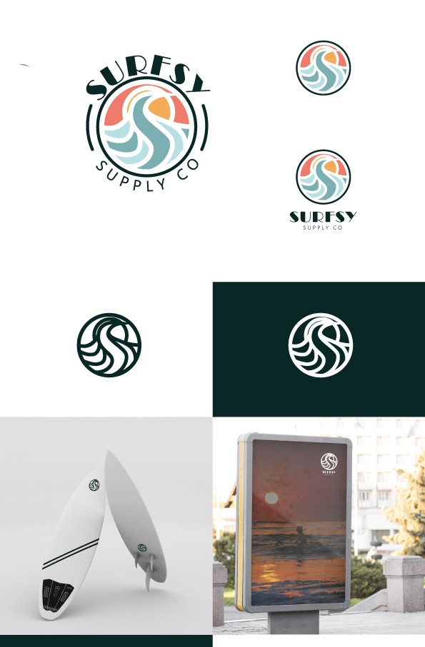 Surfsy Logo design