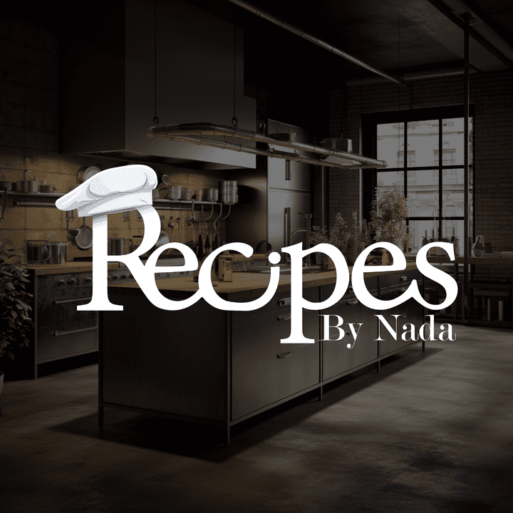 Professional logo for Recipes by Nada