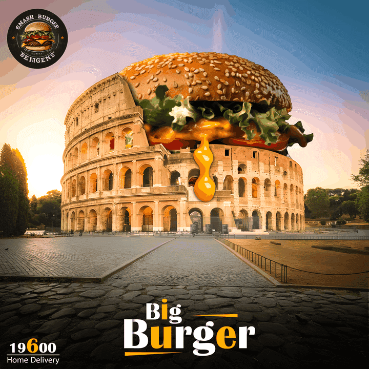 Creative Design for Burger