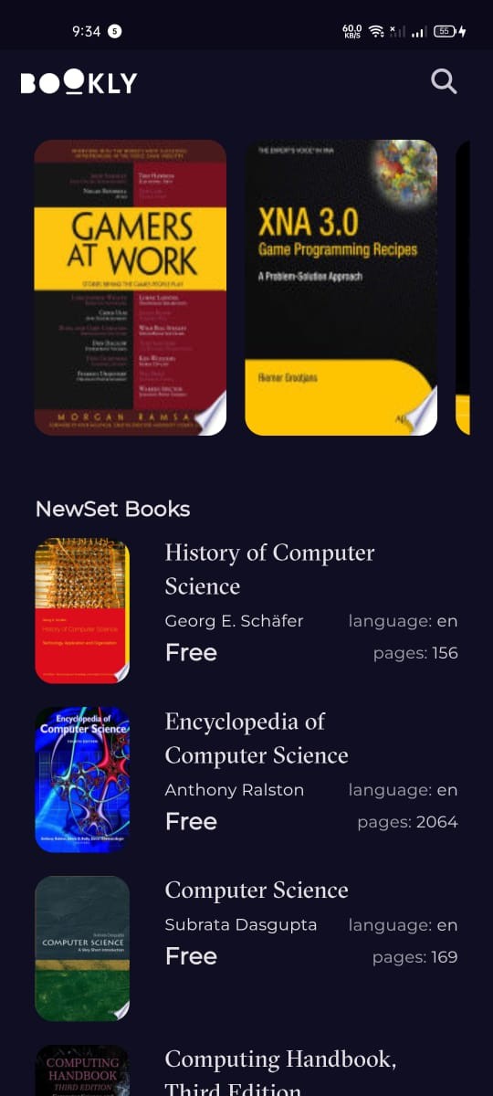 free book app