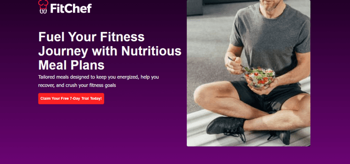 FitChef Landing Page