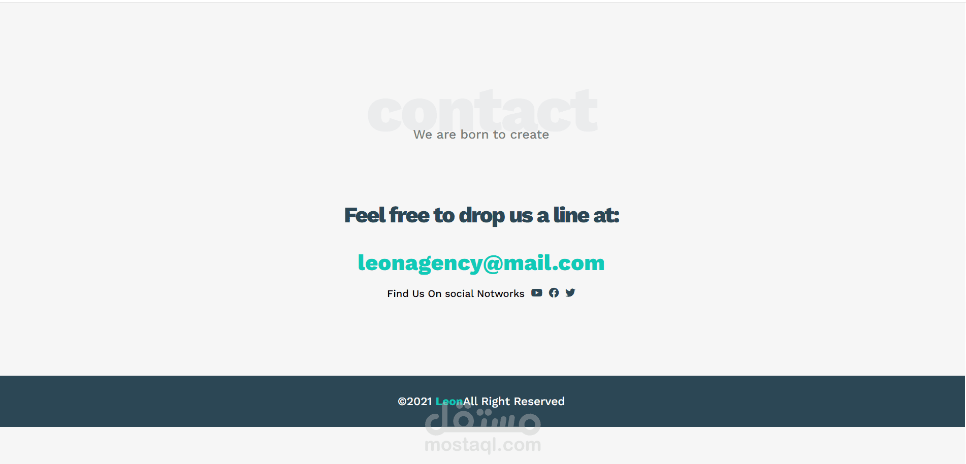 Landing Page Template